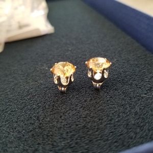 NEW LARGE STUD Crystal earring